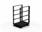 ramka open rack - heckman rframe lp - black