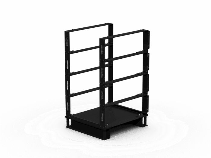 ramka open rack - heckman rframe lp - black