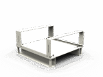 podstawa open rack - heckman rbase hp - white