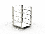 ramka open rack - heckman rframe hp - white
