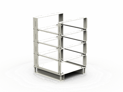 ramka open rack - heckman rframe hp - white