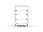 ramka open rack - heckman rframe hp - white
