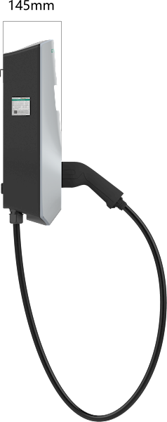 Ładowarka samochodowa: gresgying turbo wallbox h1-eu22-c ac 22kw