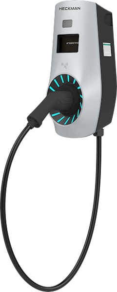 Ładowarka samochodowa: gresgying turbo wallbox h1-eu22-c ac 22kw