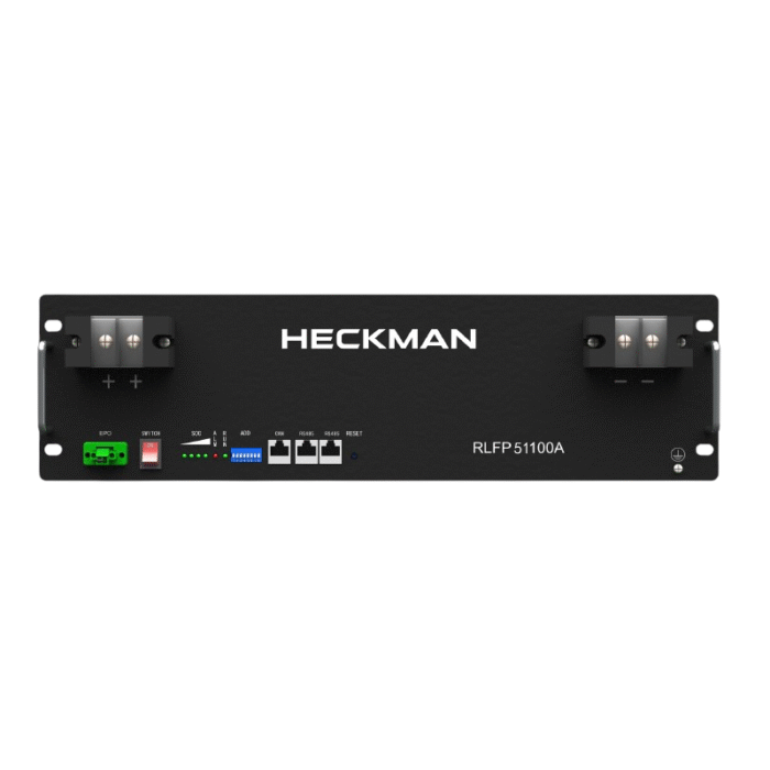 magazyn energii niskonapięciowy: heckman lv rlfp51100a (magazyn energii rack 3u) 5kwh